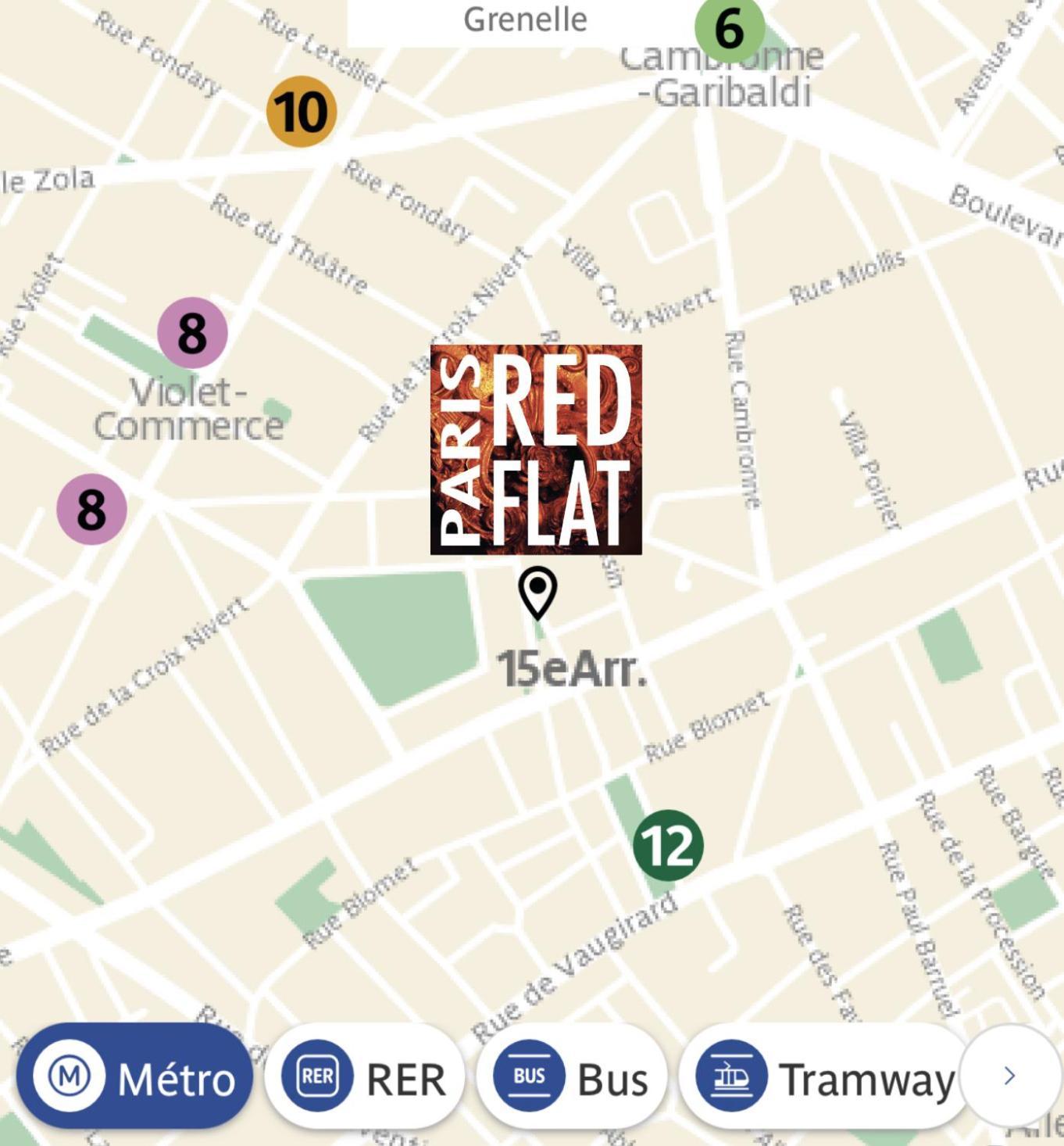 Red Flat Paris Exterior foto